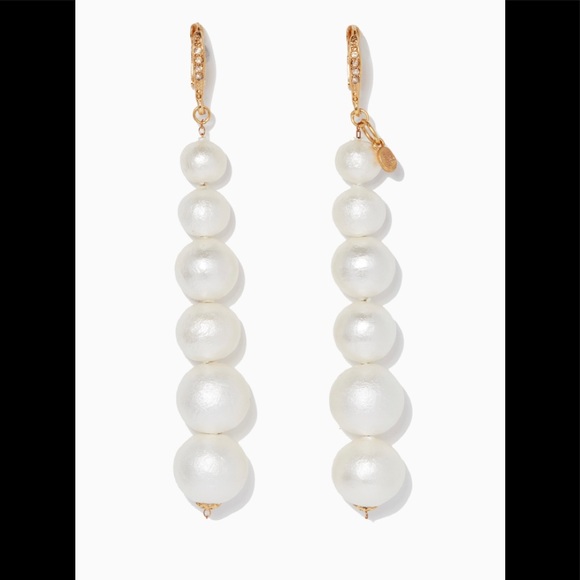 Oscar de le  Renta Earrings - Picture 1 of 2